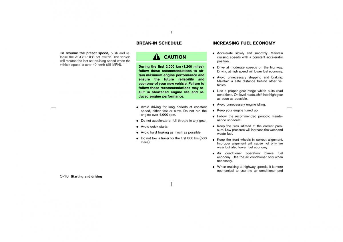 Nissan X Trail T30 I 1 owners manual / page 171