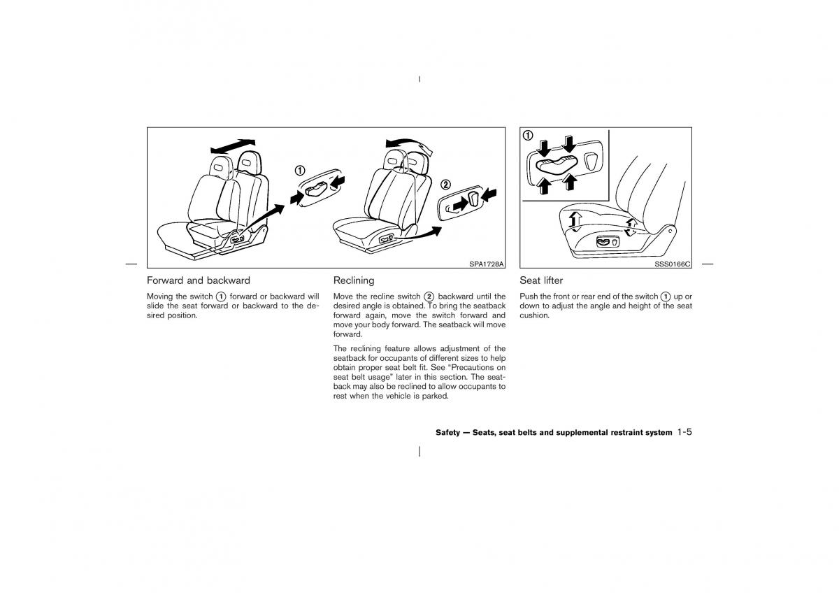 Nissan X Trail T30 I 1 owners manual / page 18