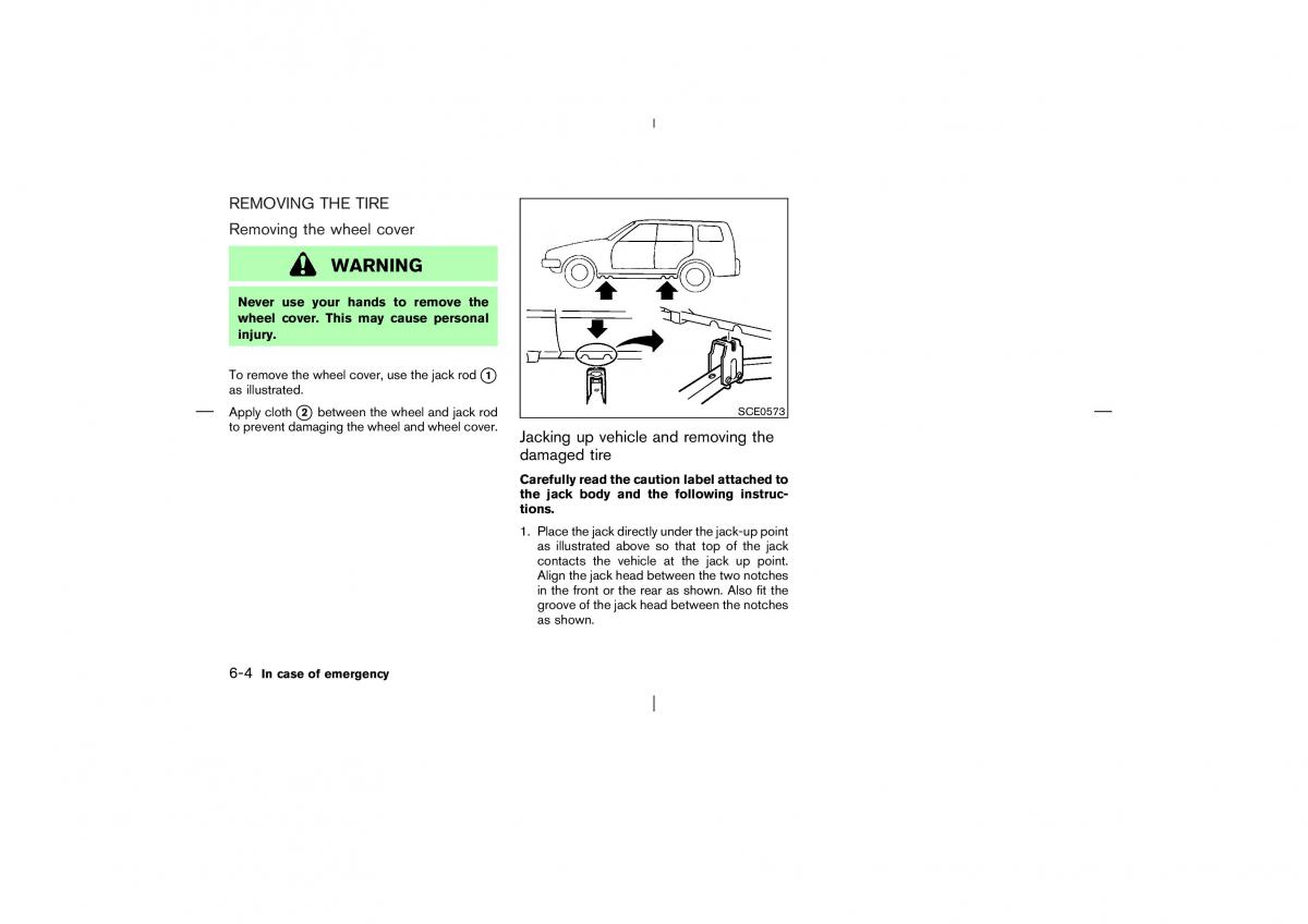 Nissan X Trail T30 I 1 owners manual / page 187