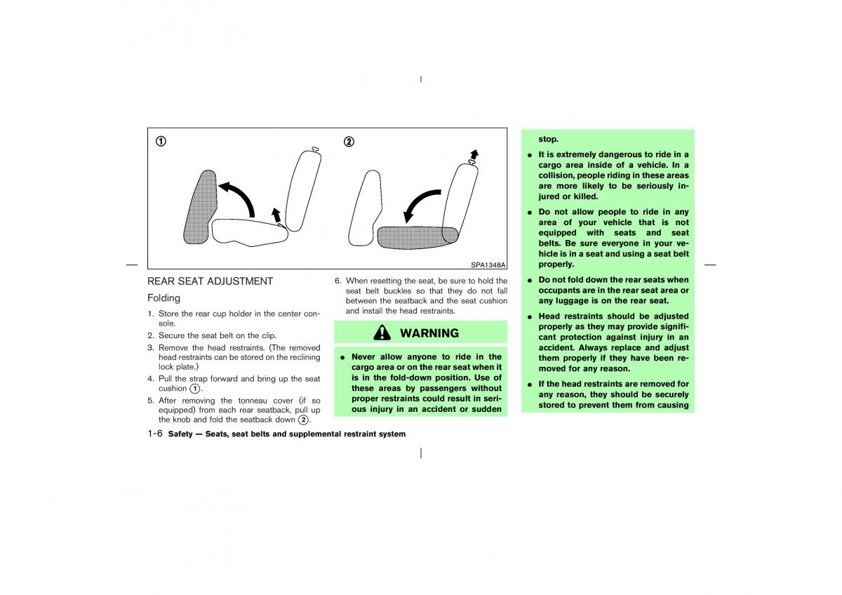 Nissan X Trail T30 I 1 owners manual / page 19