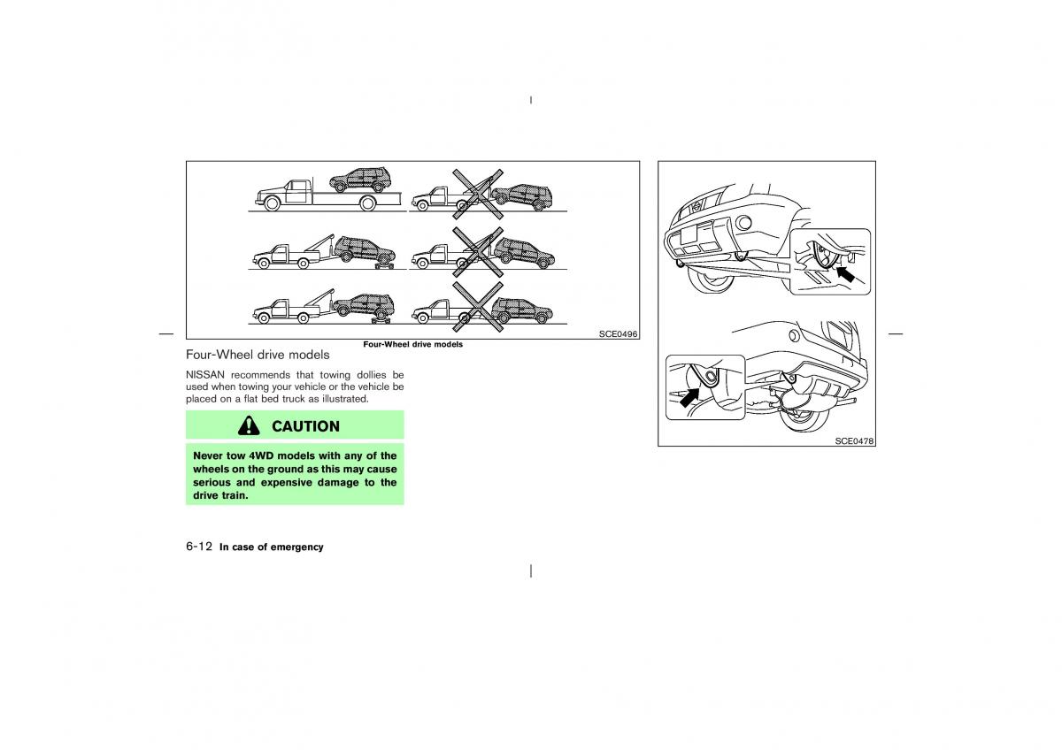 Nissan X Trail T30 I 1 owners manual / page 195