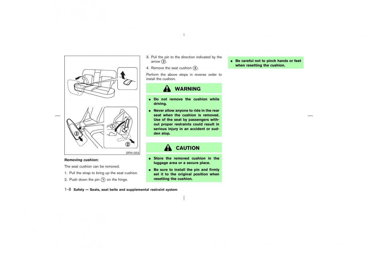 Nissan X Trail T30 I 1 owners manual / page 21