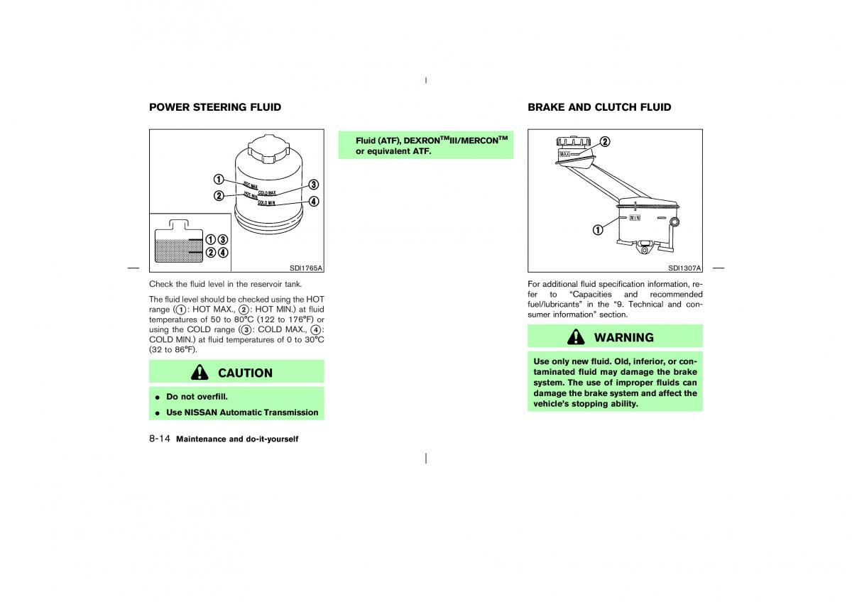 Nissan X Trail T30 I 1 owners manual / page 217