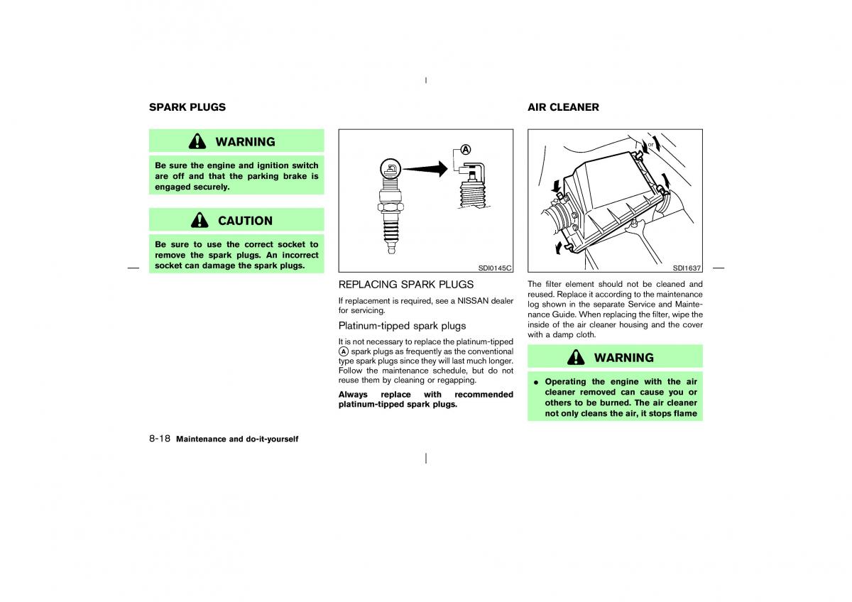 Nissan X Trail T30 I 1 owners manual / page 221