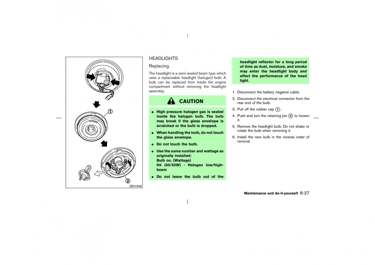 Nissan X Trail T30 I 1 owners manual / page 230