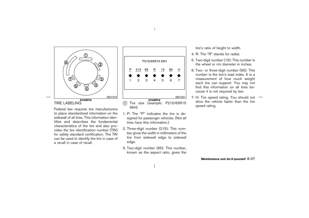 Nissan X Trail T30 I 1 owners manual / page 240