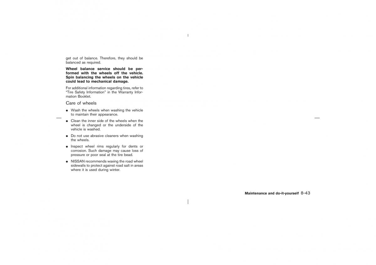 Nissan X Trail T30 I 1 owners manual / page 246