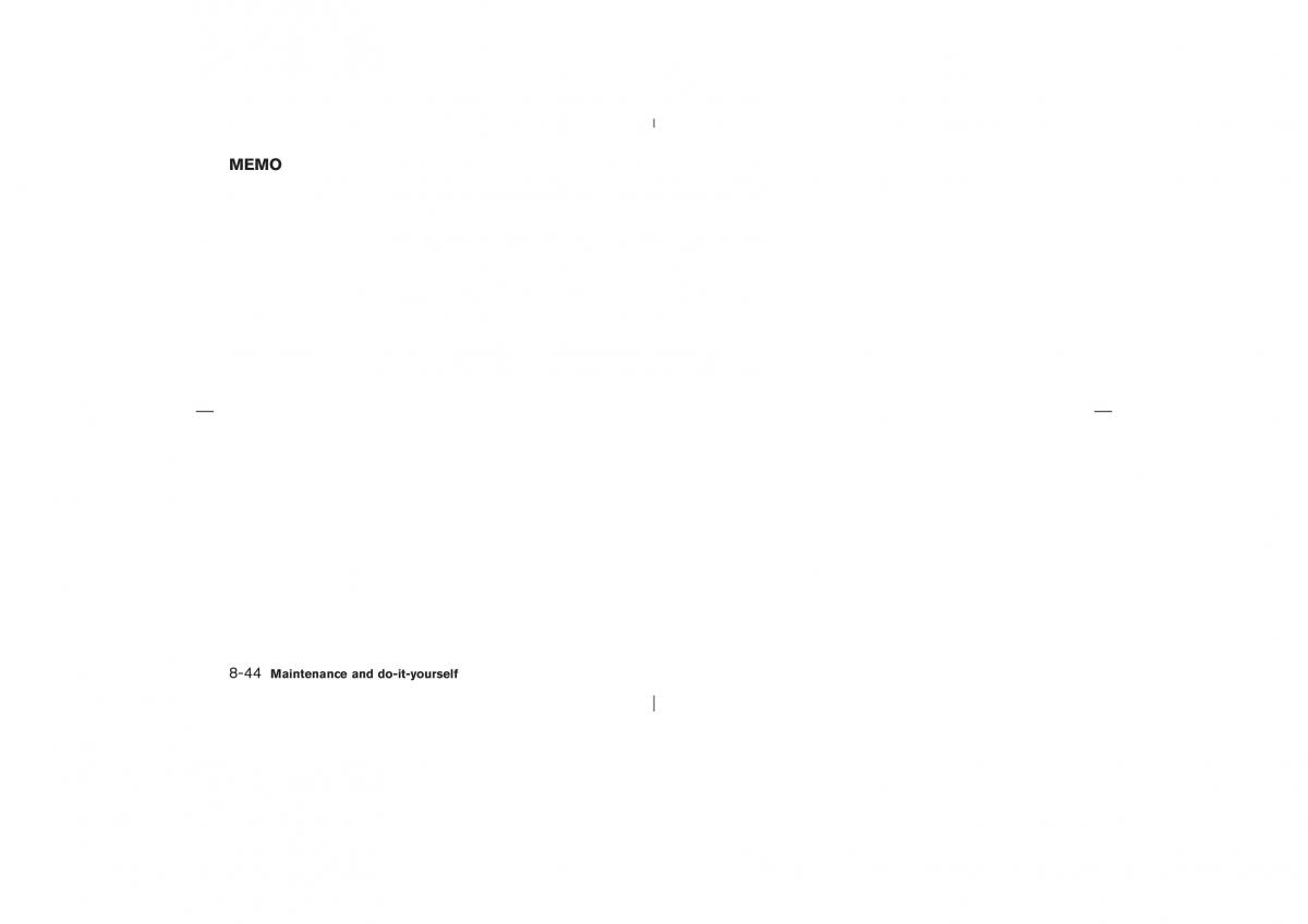 Nissan X Trail T30 I 1 owners manual / page 247