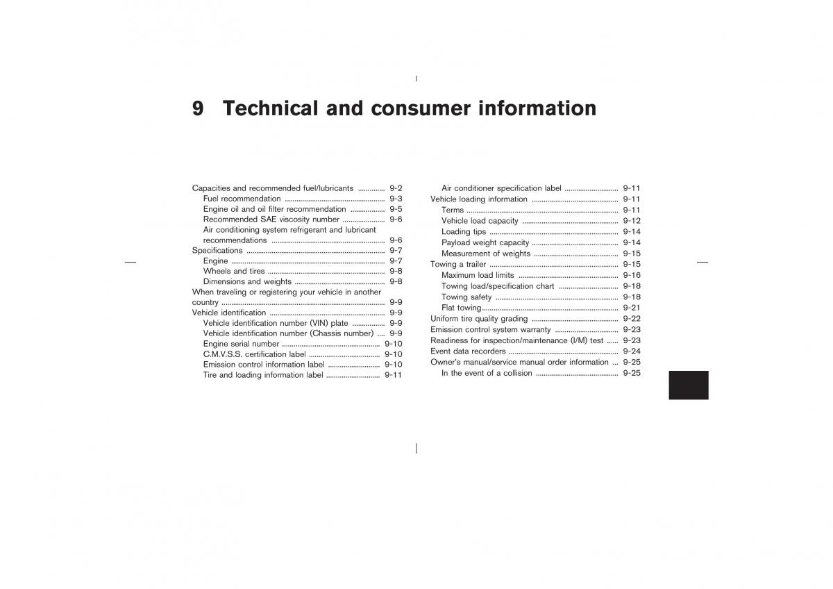 Nissan X Trail T30 I 1 owners manual / page 248