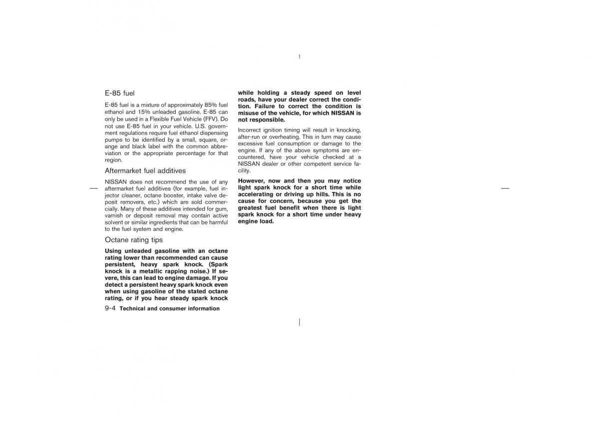 Nissan X Trail T30 I 1 owners manual / page 251