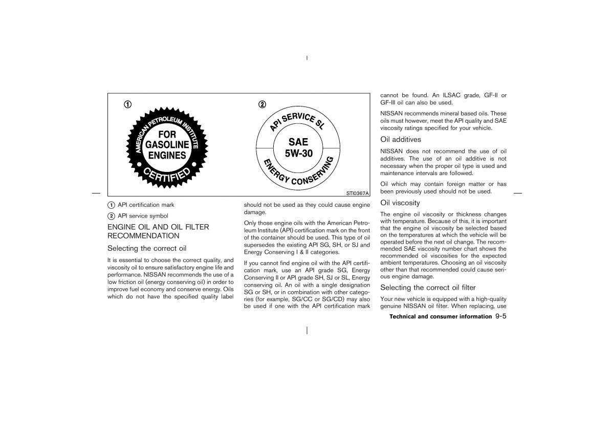 Nissan X Trail T30 I 1 owners manual / page 252