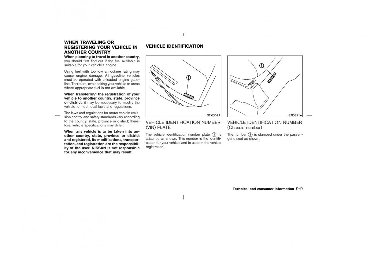 Nissan X Trail T30 I 1 owners manual / page 256