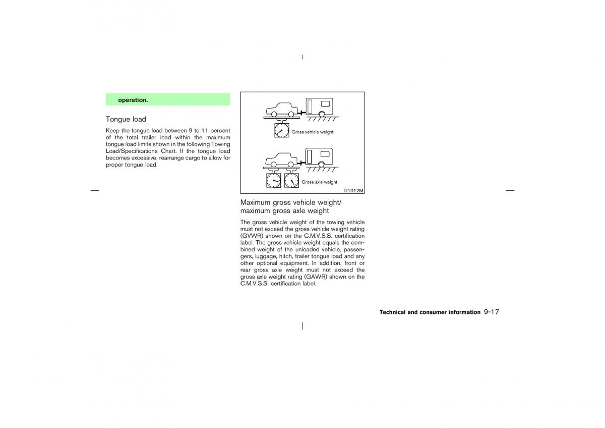 Nissan X Trail T30 I 1 owners manual / page 264