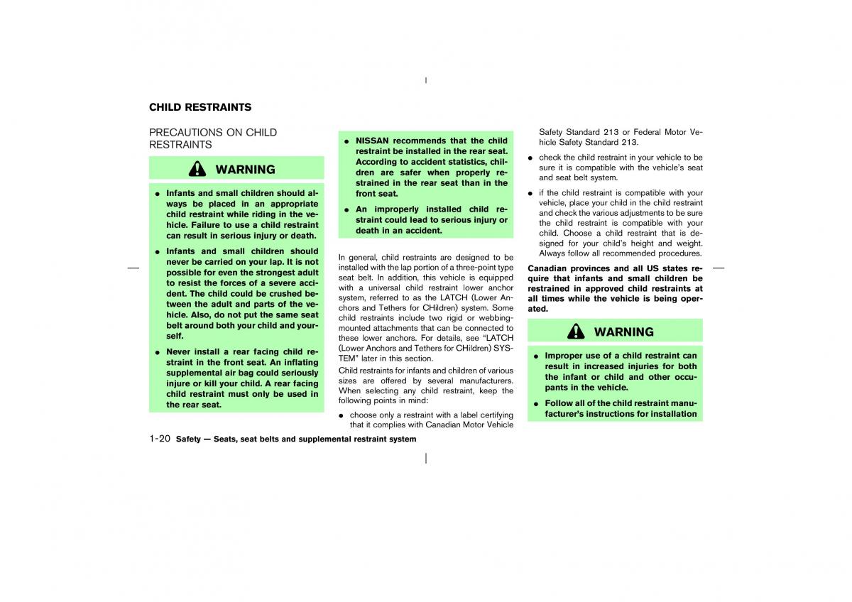 Nissan X Trail T30 I 1 owners manual / page 33