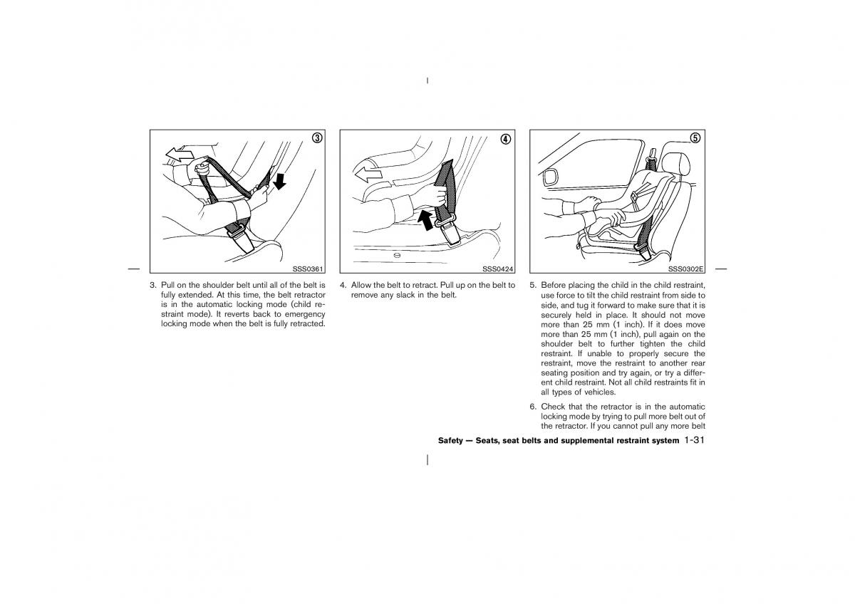 Nissan X Trail T30 I 1 owners manual / page 44