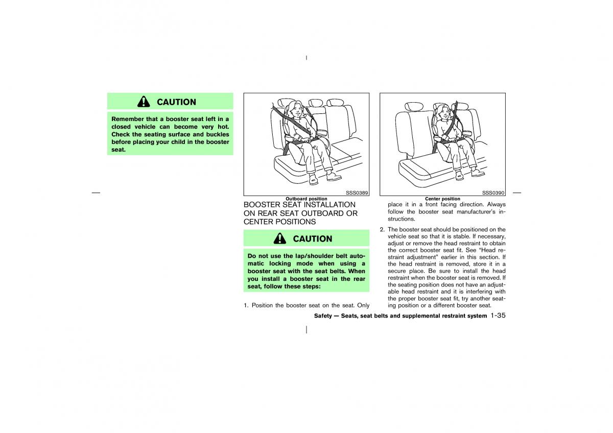 Nissan X Trail T30 I 1 owners manual / page 48