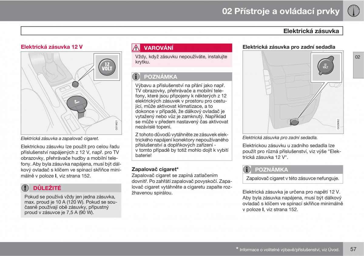 Volvo C30 navod k obsludze / page 59