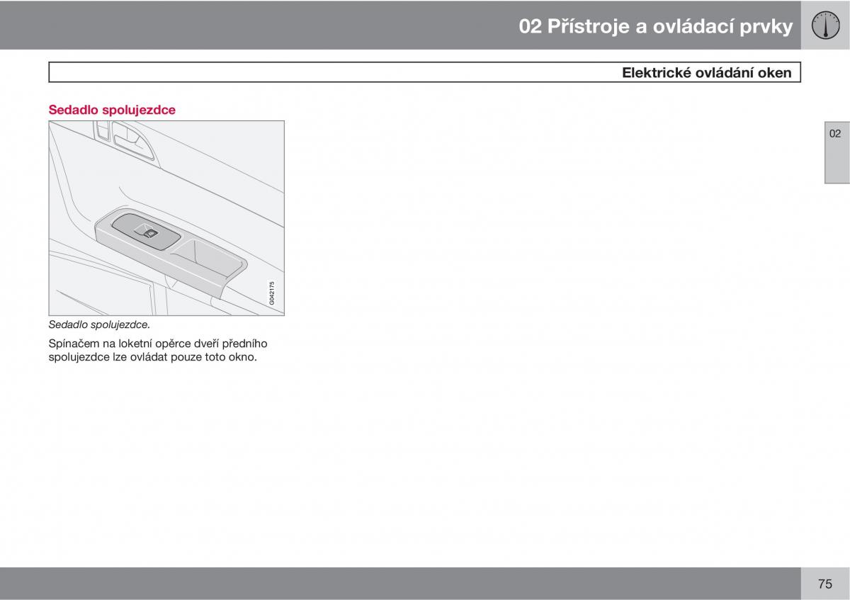 Volvo C30 navod k obsludze / page 77