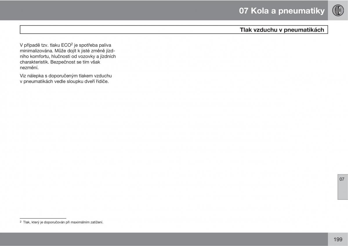 Volvo C30 navod k obsludze / page 201