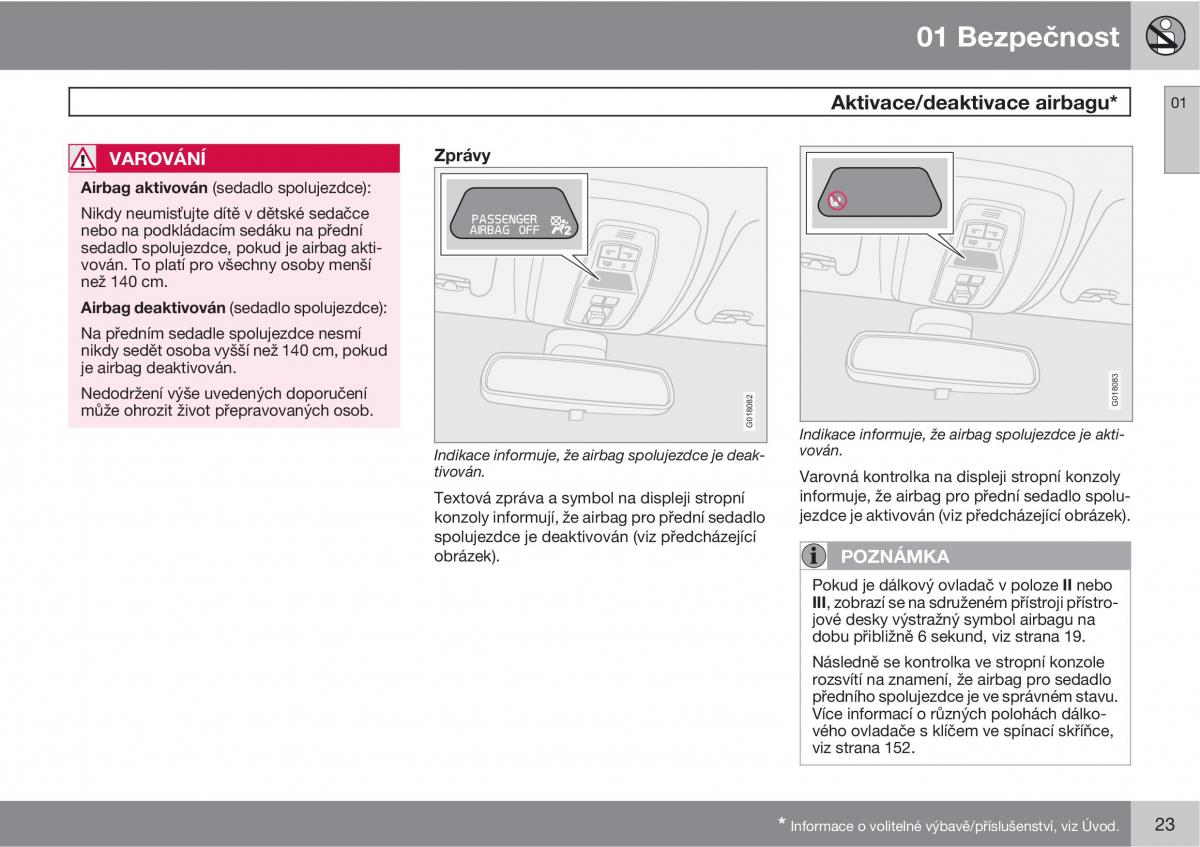 Volvo C30 navod k obsludze / page 25