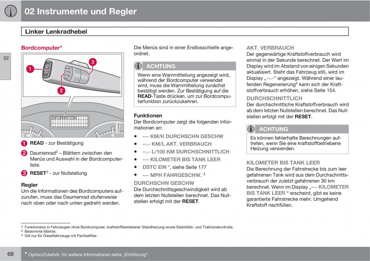 Volvo C30 Handbuch / page 70