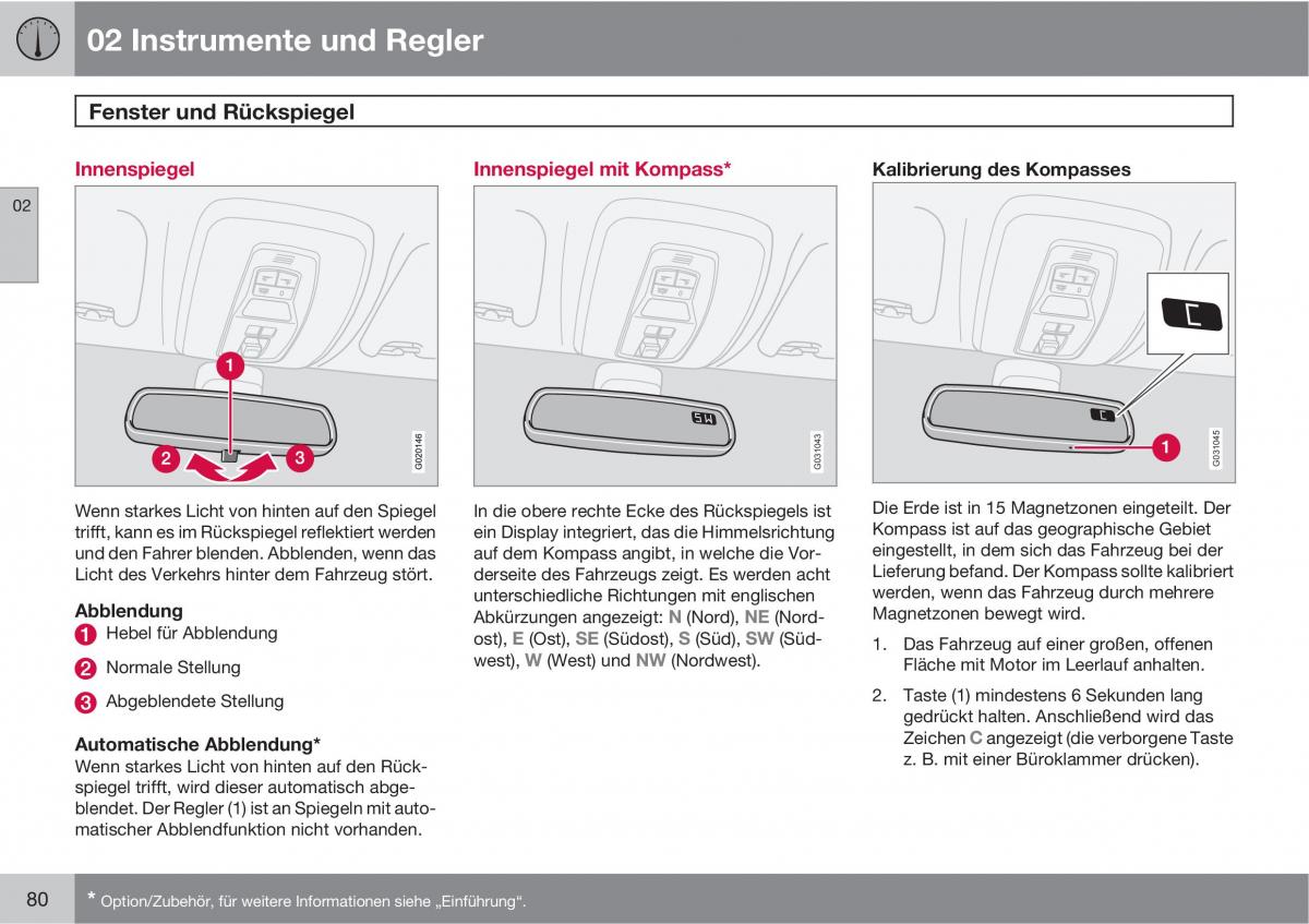 Volvo C30 Handbuch / page 82