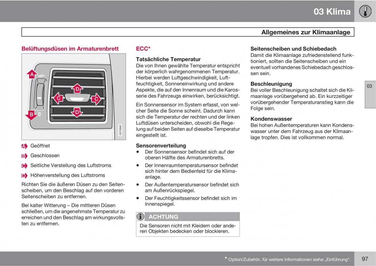 Volvo C30 Handbuch / page 99