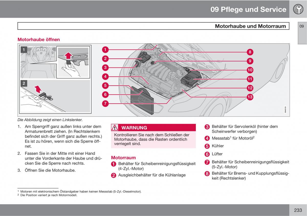 Volvo C30 Handbuch / page 235