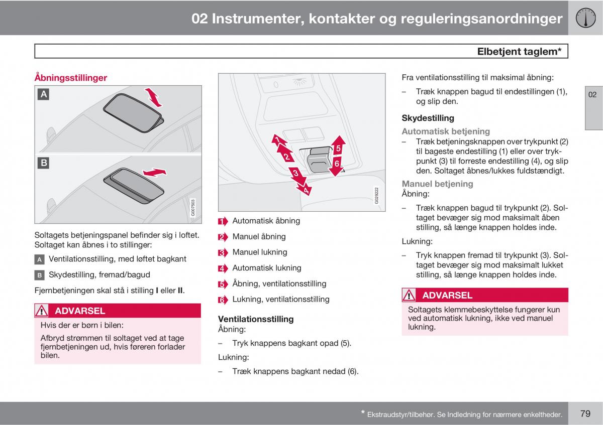 Volvo C30 Bilens instruktionsbog / page 81