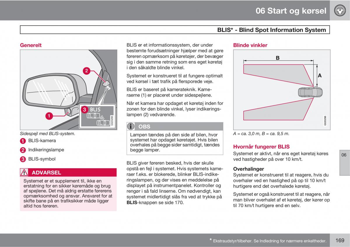 Volvo C30 Bilens instruktionsbog / page 171