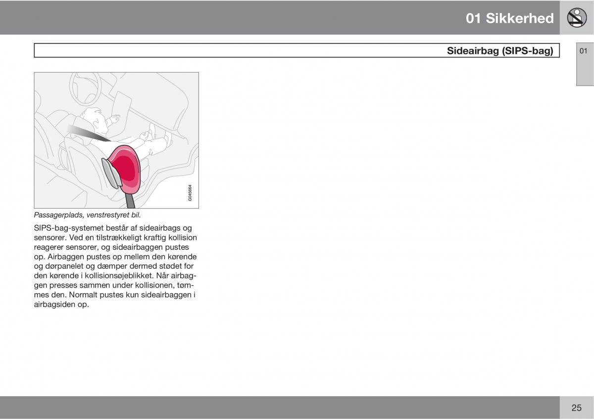 Volvo C30 Bilens instruktionsbog / page 27