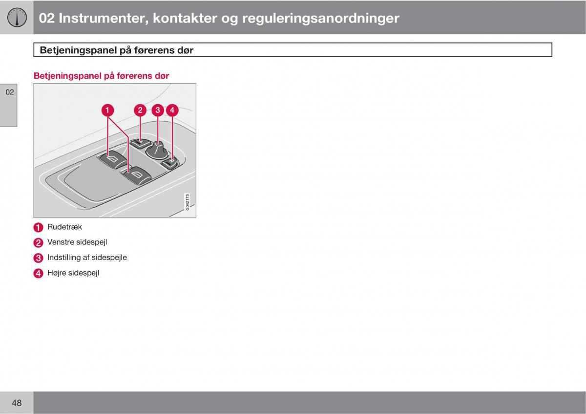 Volvo C30 Bilens instruktionsbog / page 50