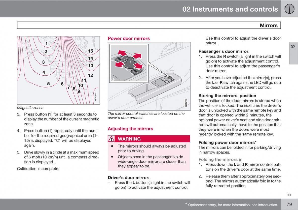 Volvo C30 owners manual / page 79