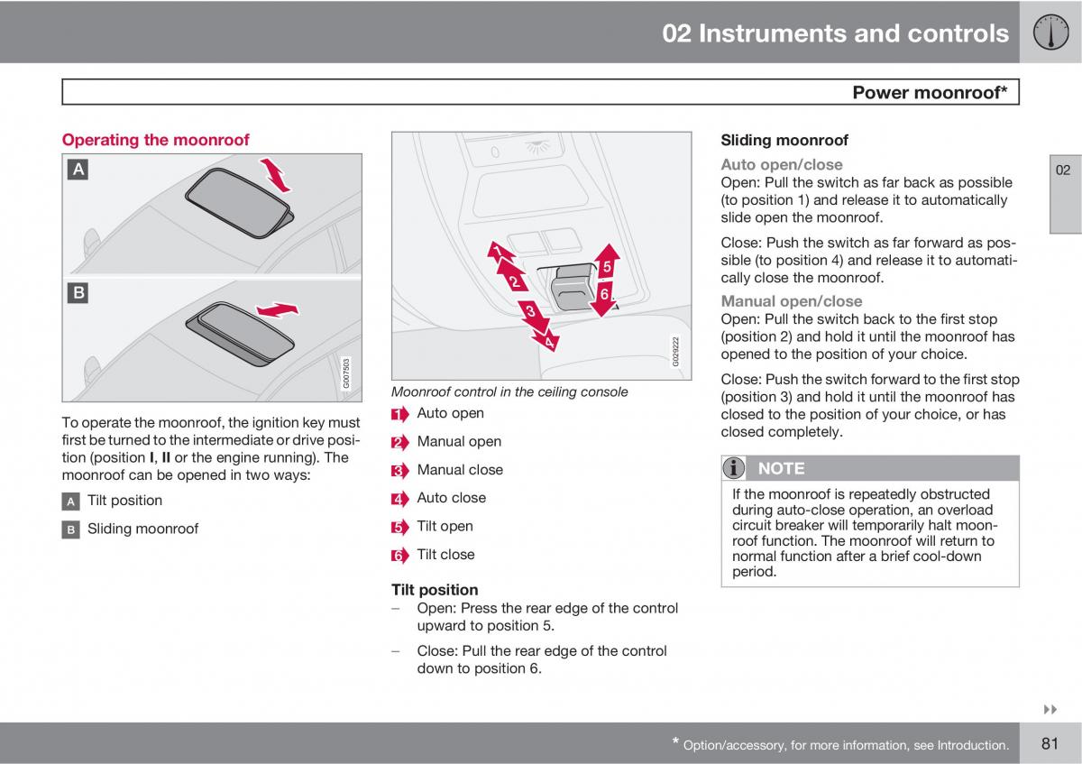 Volvo C30 owners manual / page 81