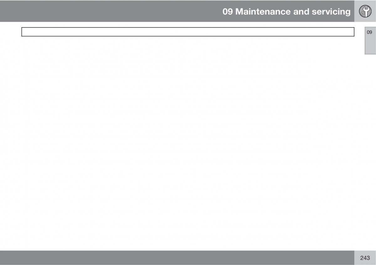 Volvo C30 owners manual / page 243