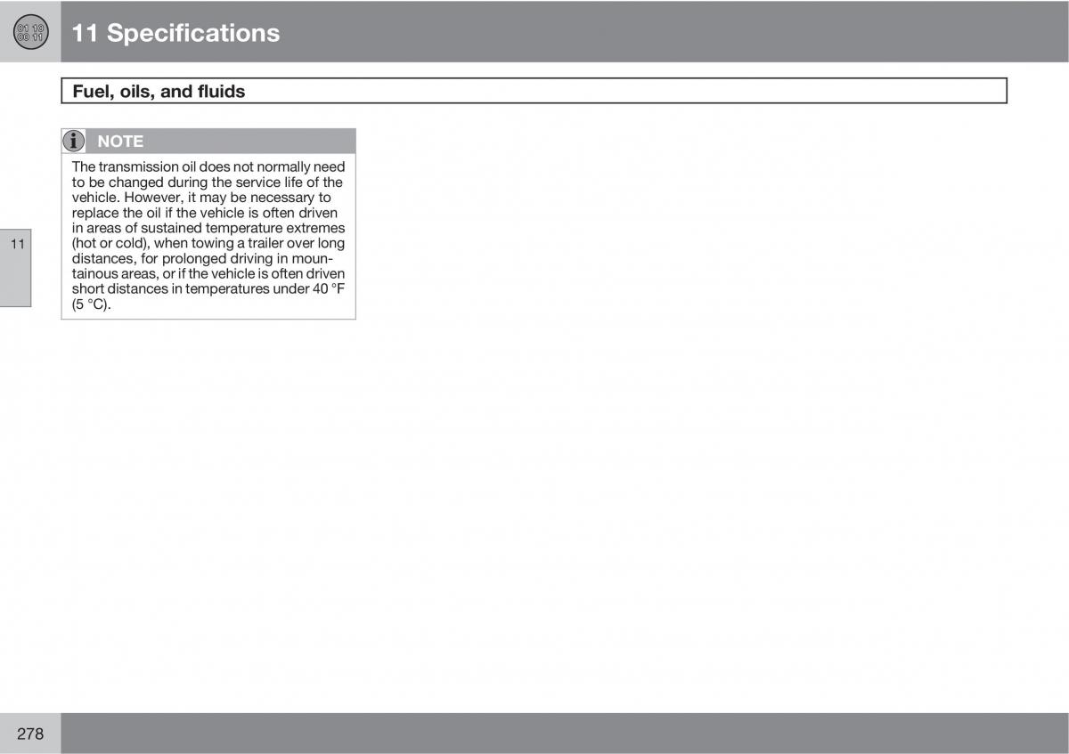 Volvo C30 owners manual / page 278