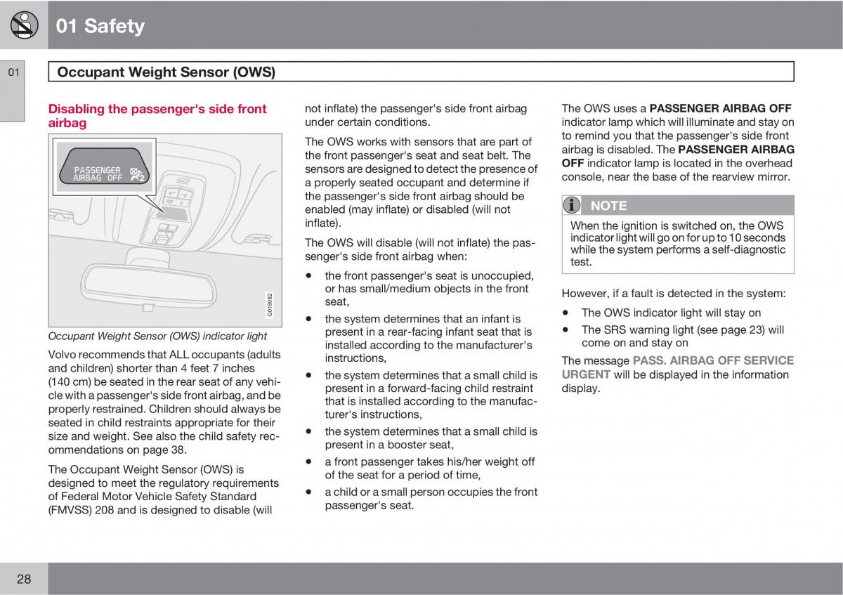 Volvo C30 owners manual / page 28