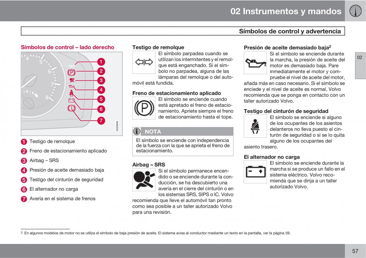 Volvo C30 manual del propietario / page 59