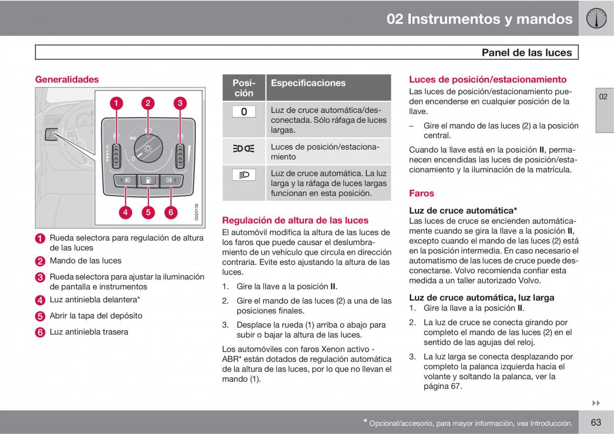 Volvo C30 manual del propietario / page 65