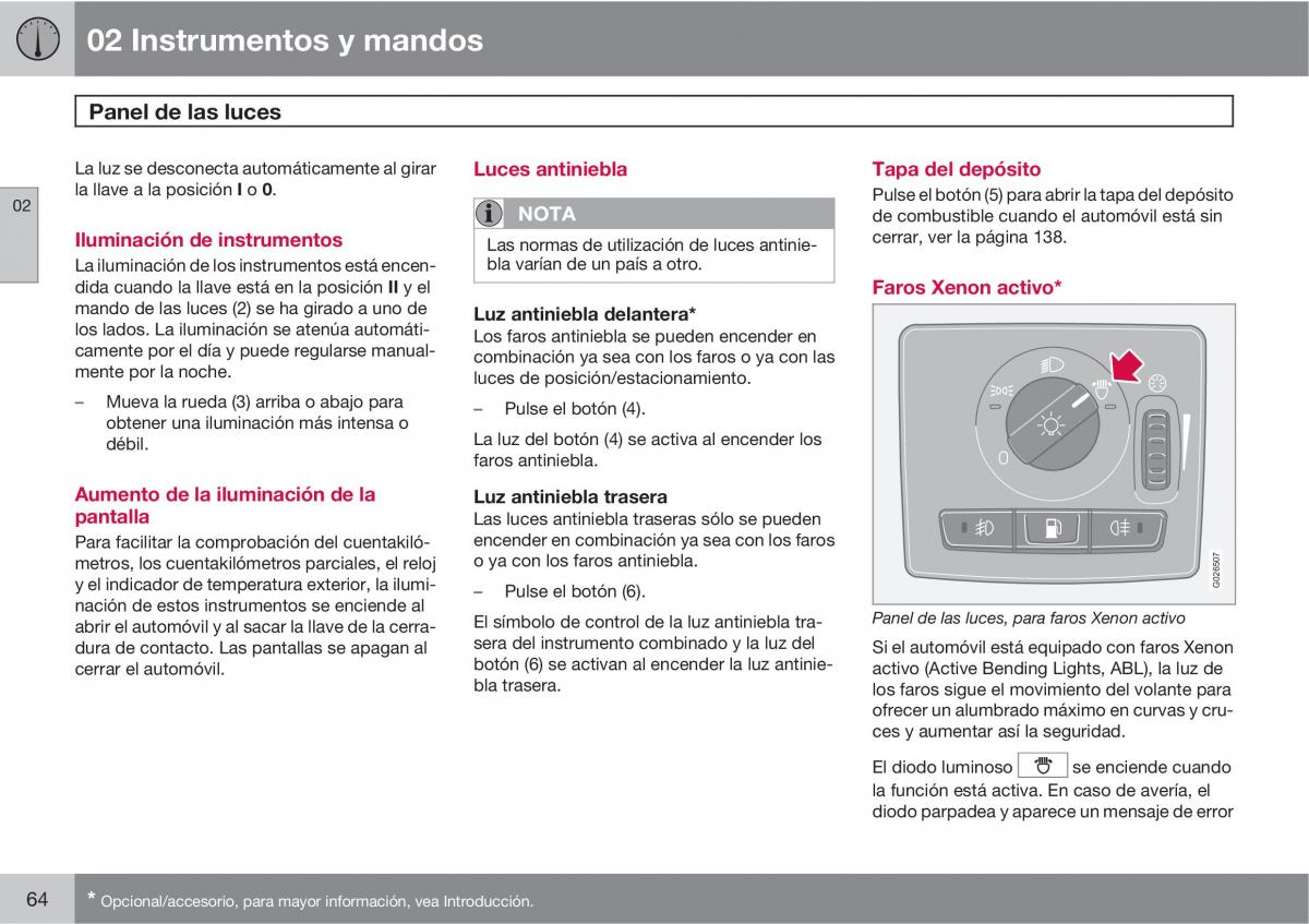 Volvo C30 manual del propietario / page 66