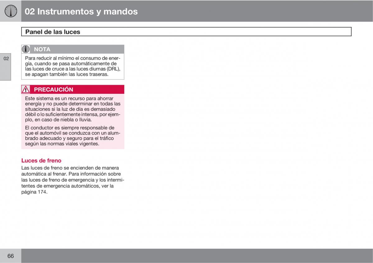 Volvo C30 manual del propietario / page 68