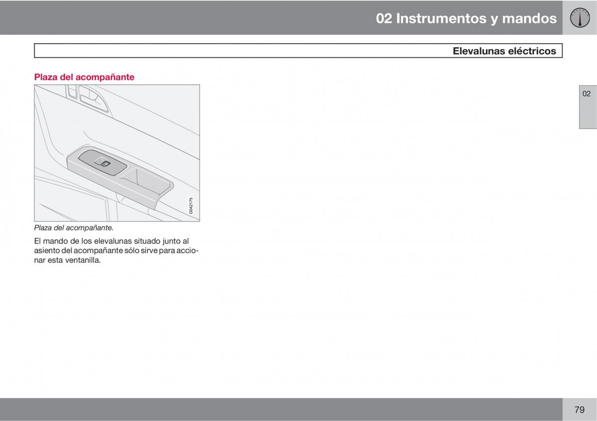 Volvo C30 manual del propietario / page 81