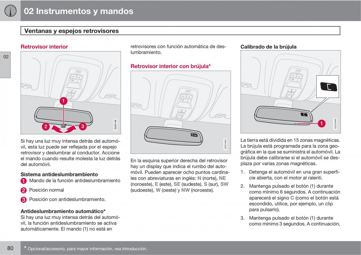 Volvo C30 manual del propietario / page 82