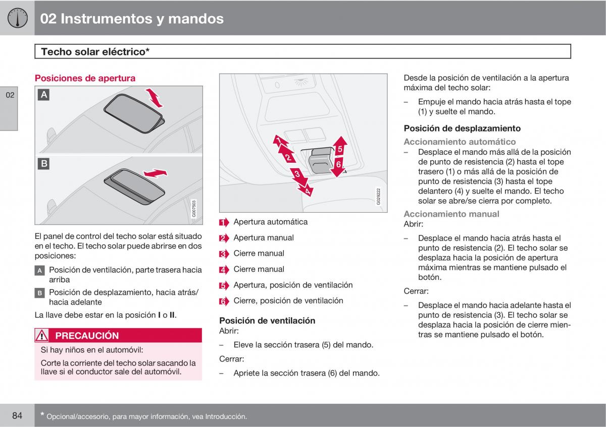 Volvo C30 manual del propietario / page 86