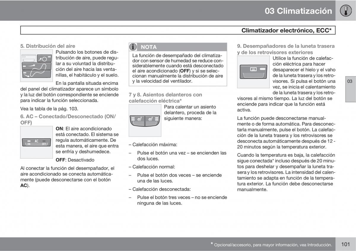 Volvo C30 manual del propietario / page 103