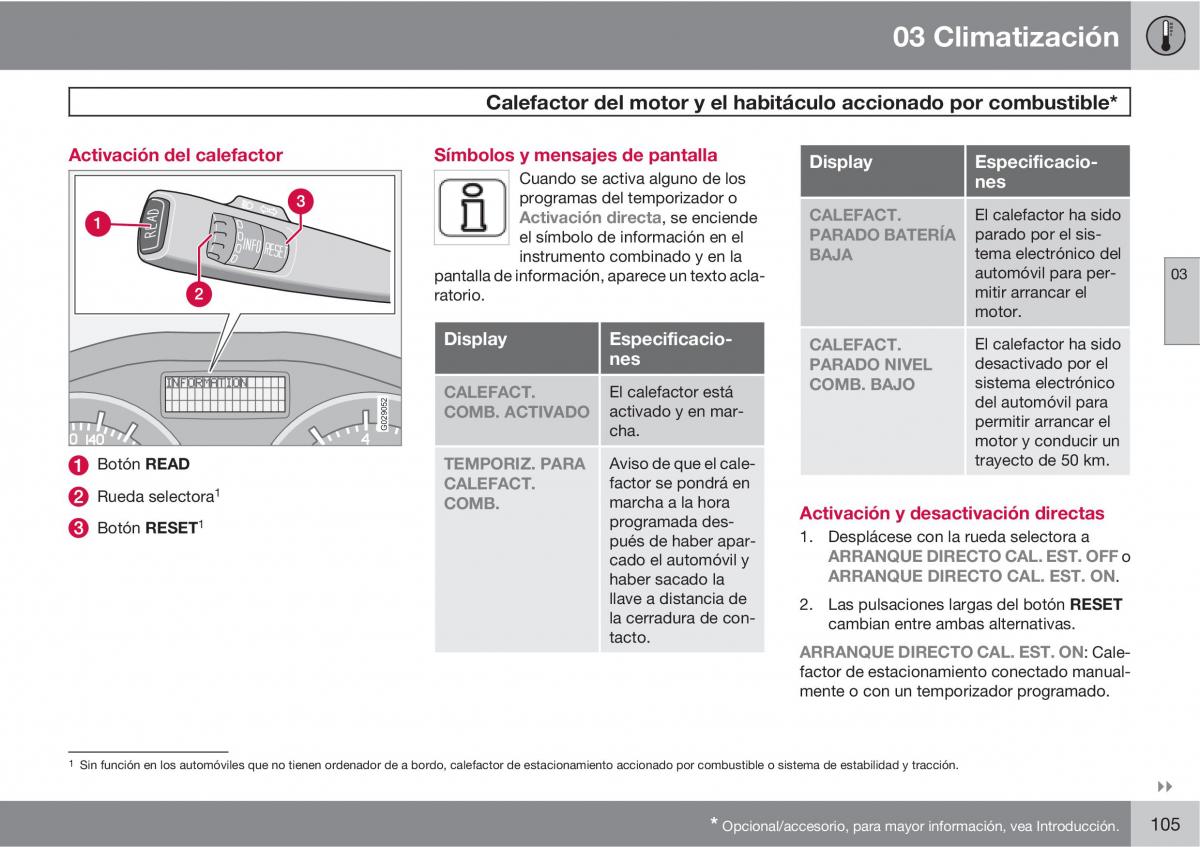 Volvo C30 manual del propietario / page 107