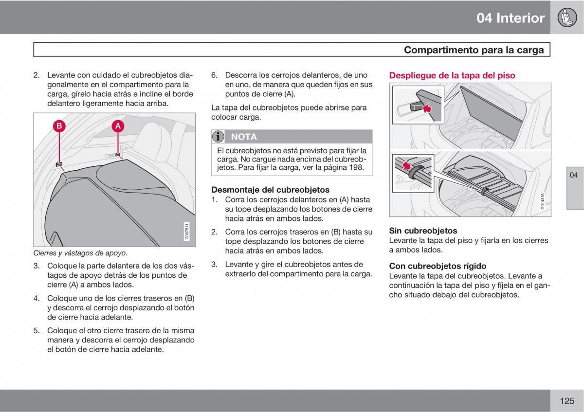 Volvo C30 manual del propietario / page 127