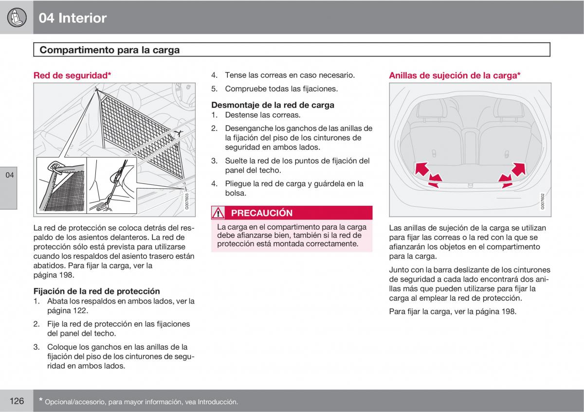 Volvo C30 manual del propietario / page 128