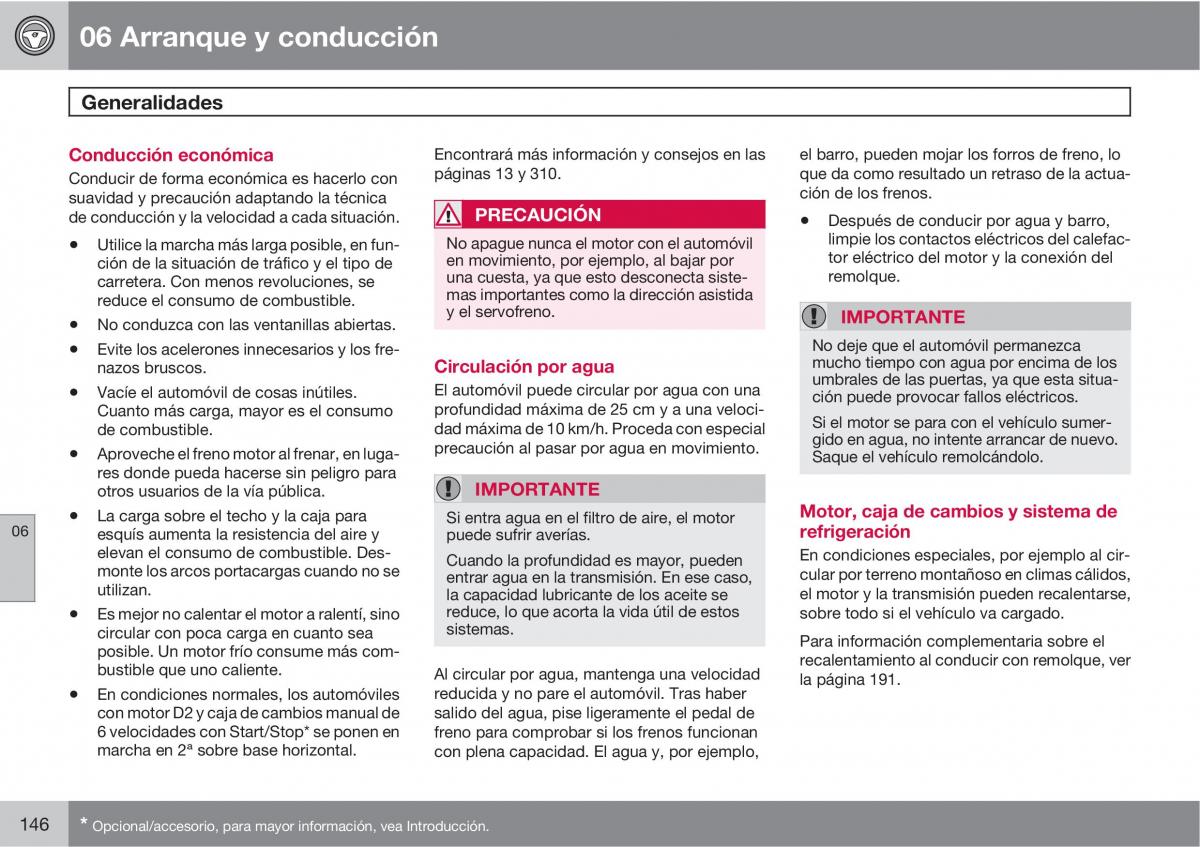 Volvo C30 manual del propietario / page 148