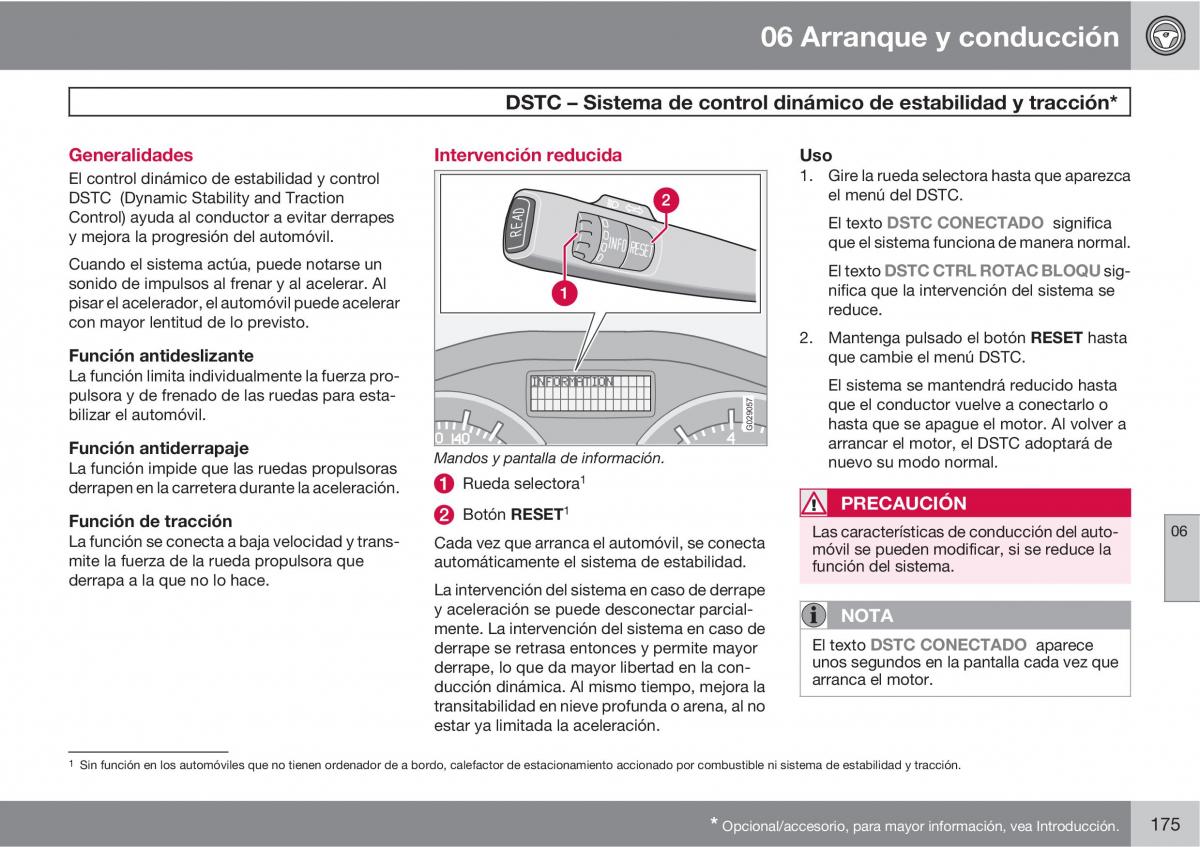 Volvo C30 manual del propietario / page 177